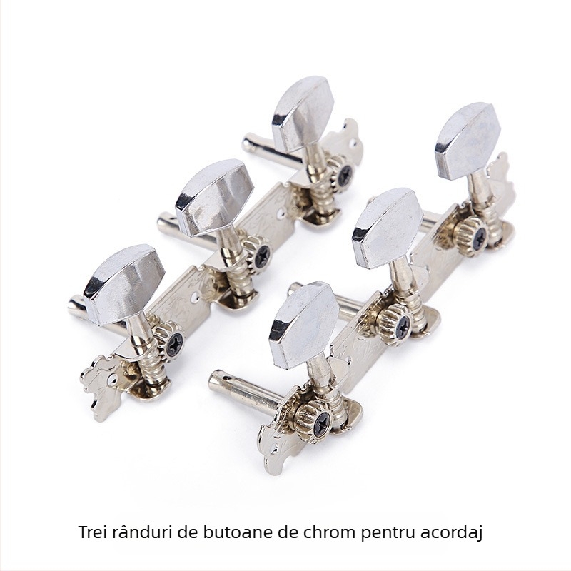 Accesorii pentru chitară – alinierea corzilor deschise, metal cromat, ambalaj sigilat, brand fenyin