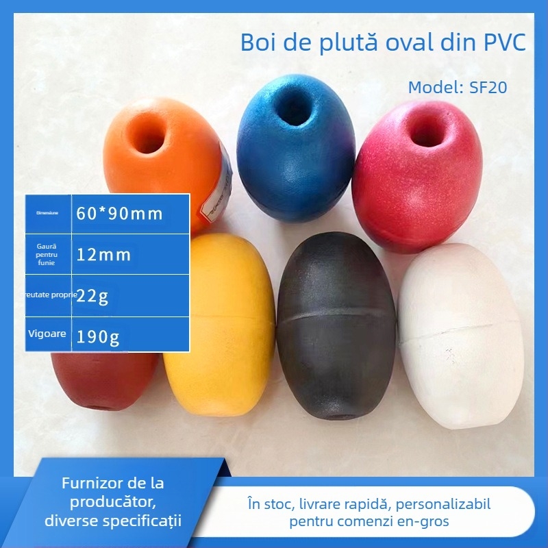 Plută verticală de pescuit din plastic