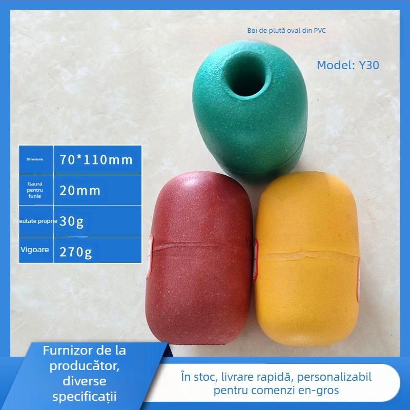 Plută verticală de pescuit din plastic