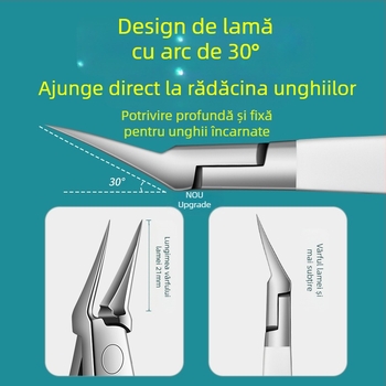 Set de instrumente pentru îngrijirea unghiilor – oțel carbon, 114 g, marca Baku li, pentru uz general