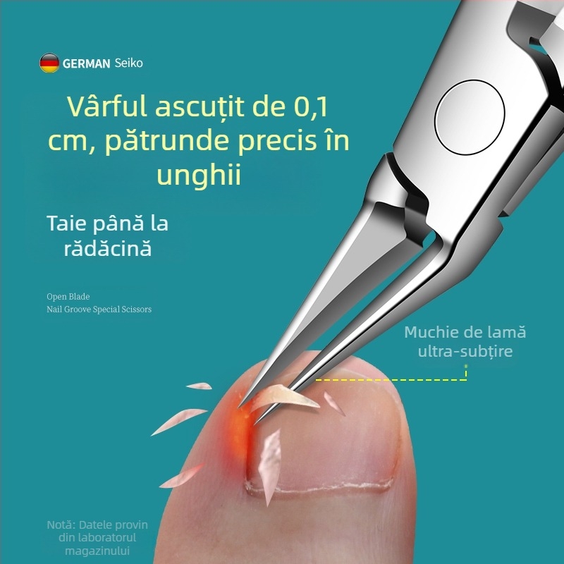 Set de instrumente pentru îngrijirea unghiilor – oțel carbon, 114 g, marca Baku li, pentru uz general