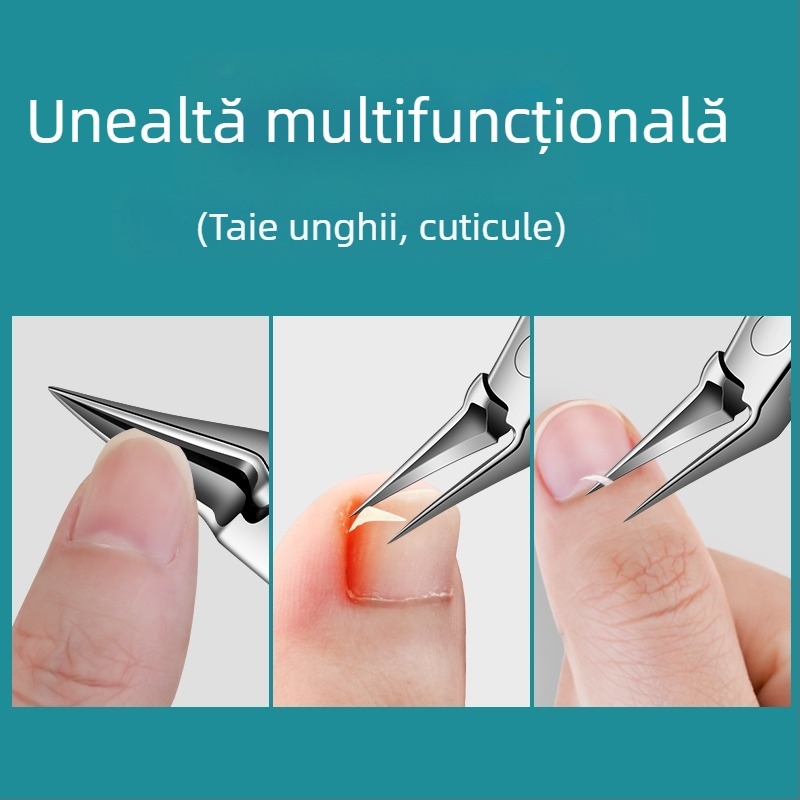 Set de instrumente pentru îngrijirea unghiilor – oțel carbon, 114 g, marca Baku li, pentru uz general
