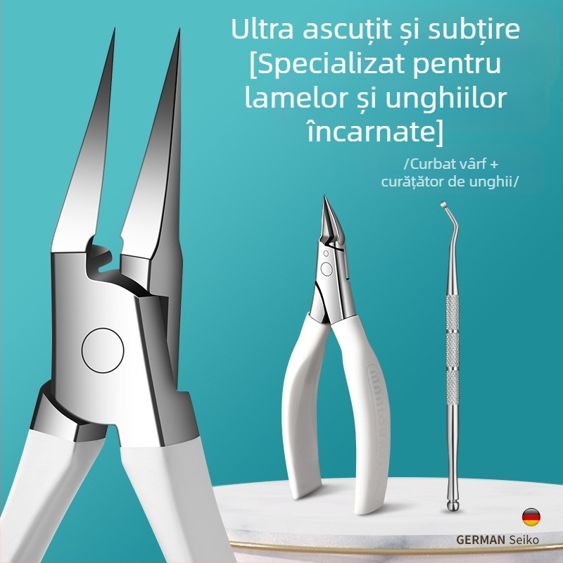 Set de instrumente pentru îngrijirea unghiilor – oțel carbon, 114 g, marca Baku li, pentru uz general