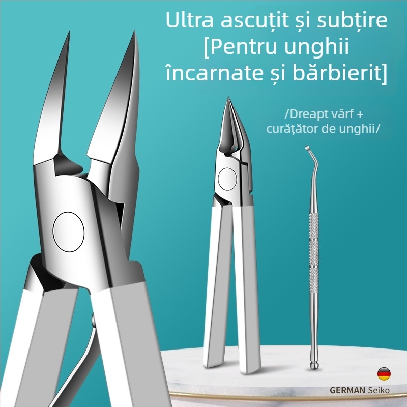 Set de instrumente pentru îngrijirea unghiilor – oțel carbon, 114 g, marca Baku li, pentru uz general