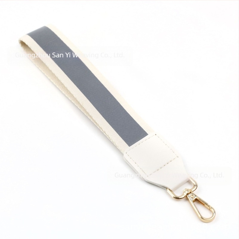 Bretea pentru telefon cu inserție pentru portofel, curea decorativă ultra-ușoară, poliester, model geometric, curea de umăr