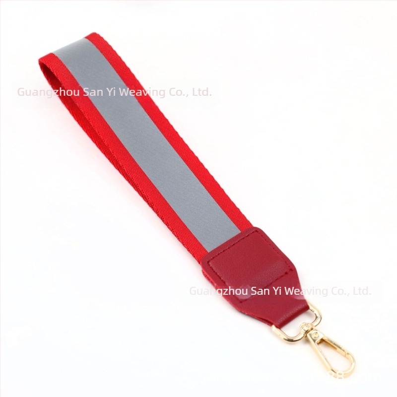 Bretea pentru telefon cu inserție pentru portofel, curea decorativă ultra-ușoară, poliester, model geometric, curea de umăr