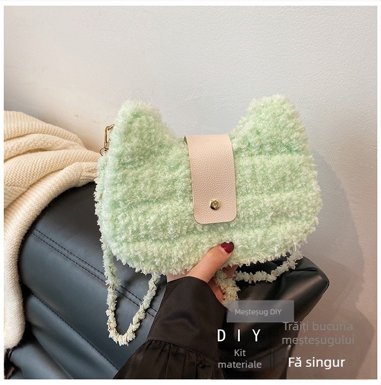 Geantă de subraț din pluș, în formă de inimă, cu închidere tip capac, buzunar pentru telefon, stil urban