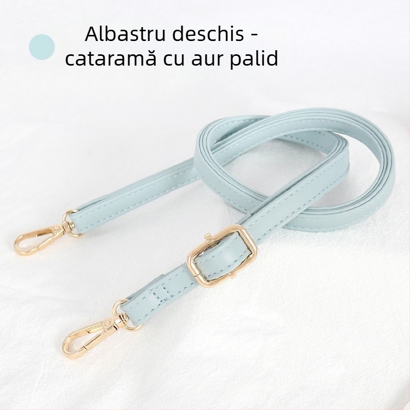 Curea de umăr din PU, reglabilă, subțire, pentru genți mici, stil urban minimalist