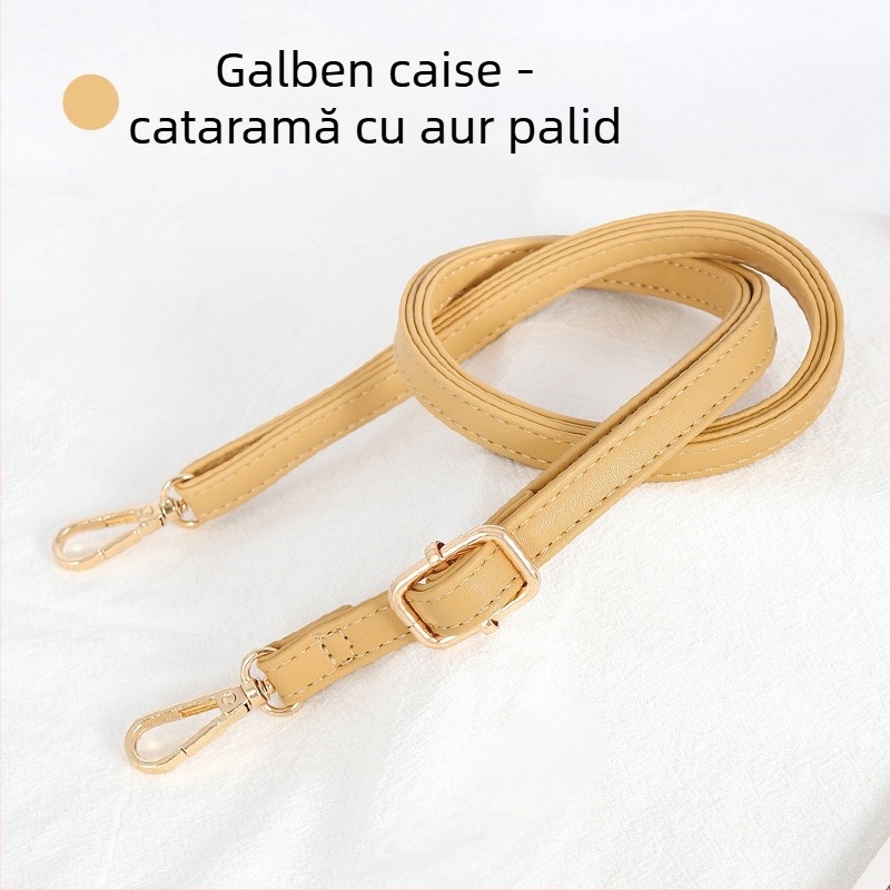 Curea de umăr din PU, reglabilă, subțire, pentru genți mici, stil urban minimalist