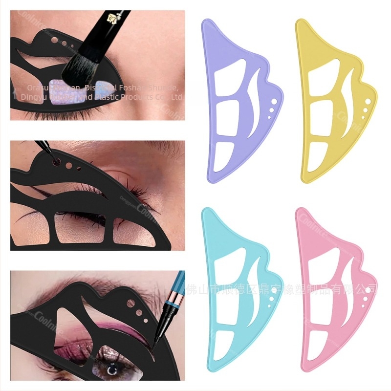 Ajutor din silicon pentru eyeliner – instrument multifuncțional de machiaj pentru ochi cu ștampilă pentru gene, conținut net 13,5 g