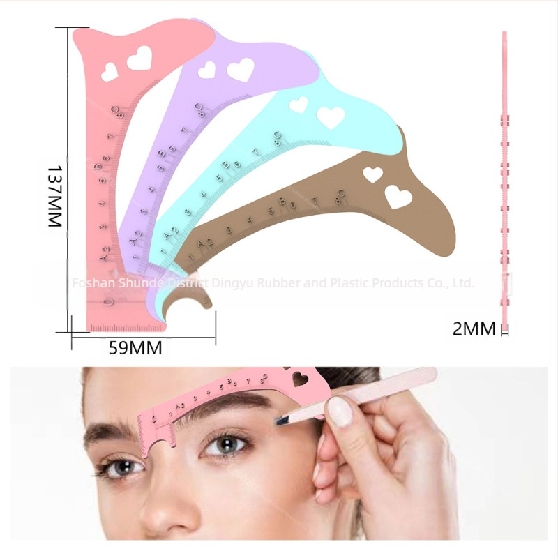 Ajutor din silicon pentru eyeliner – instrument multifuncțional de machiaj pentru ochi cu ștampilă pentru gene, conținut net 13,5 g