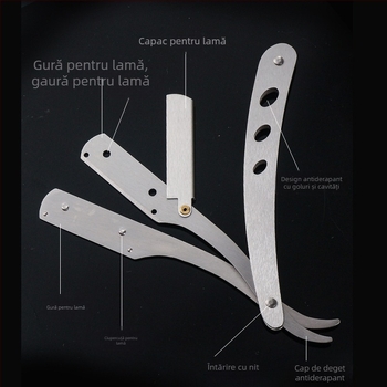 Aparat de ras manual Ziya cu lamă detașabilă, ambalare personalizată