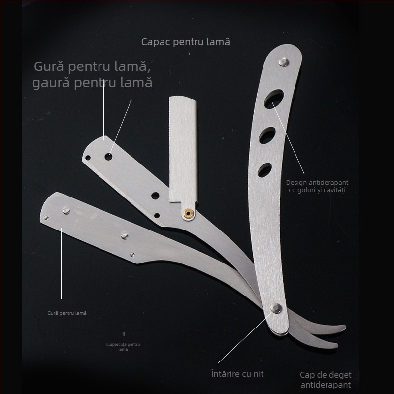 Aparat de ras manual Ziya cu lamă detașabilă, ambalare personalizată