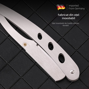 rasor manual cu design vintage, marca Steel will, neimportat, cutie cu 400 buc.