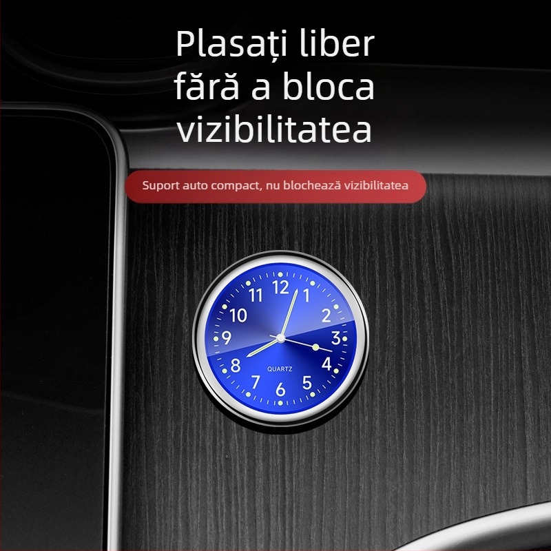 Ceas bord auto luminos, ceas electronic cu cuarț de înaltă precizie (Material: Metal; Origine: Alte; Tip structural: Alte; Marca: Alte)