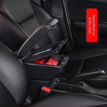 Cutie universală pentru suportul de cot auto – Centrală, Compartiment tip card, Lățime reglabilă, Plastic, 3.0 kg, Personalizare disponibilă