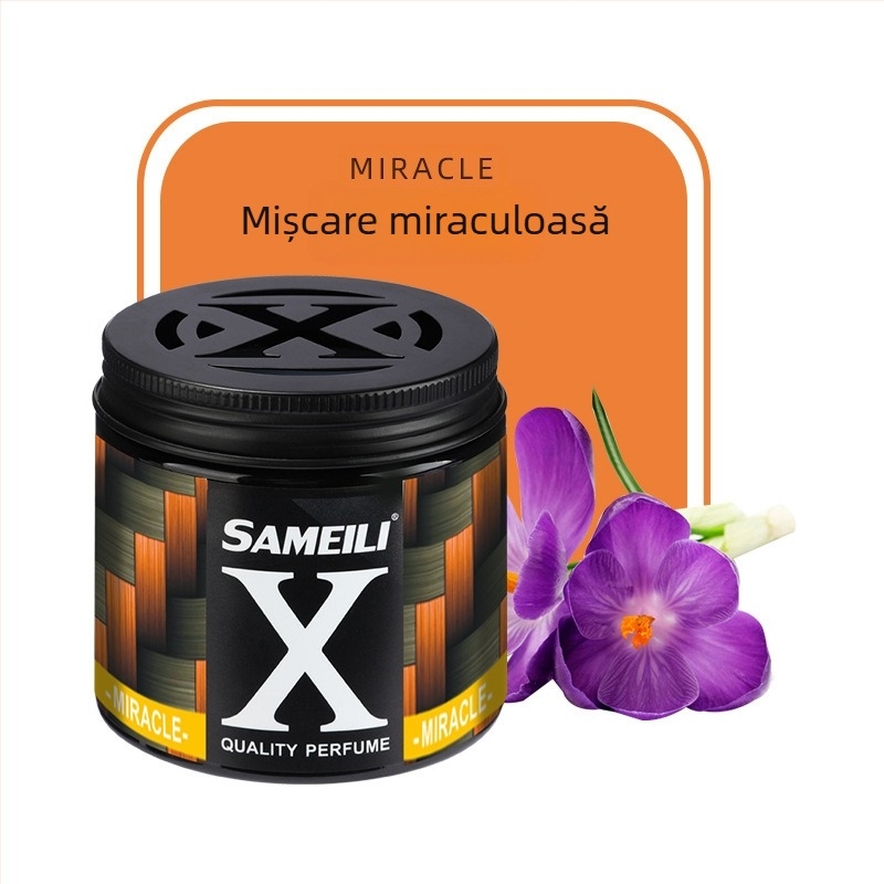 X Series Aromatizant auto - miros floral, carcasă din plastic, 100-200 ml, durată de 31-60 de zile, montaj tip șezut