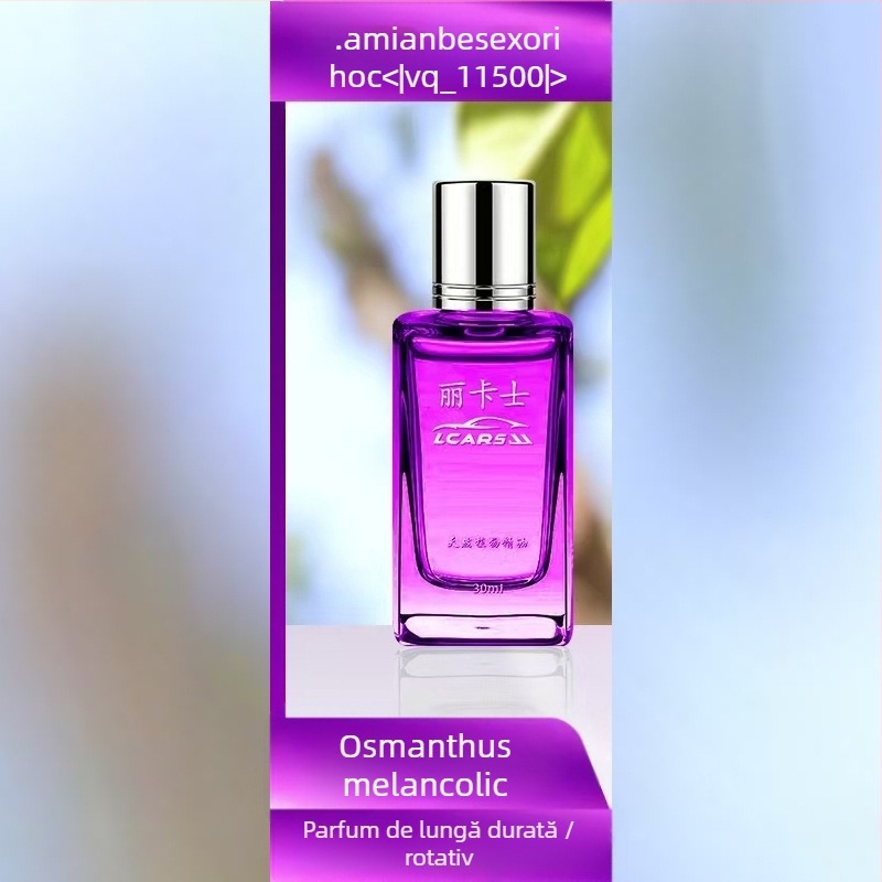 Clip de parfum pentru aerisire auto – suport rotund pentru parfum, ABS placare electrolitică, parfum floral, aromă fructată, 25-50 ml, evaporare 61-90 zile