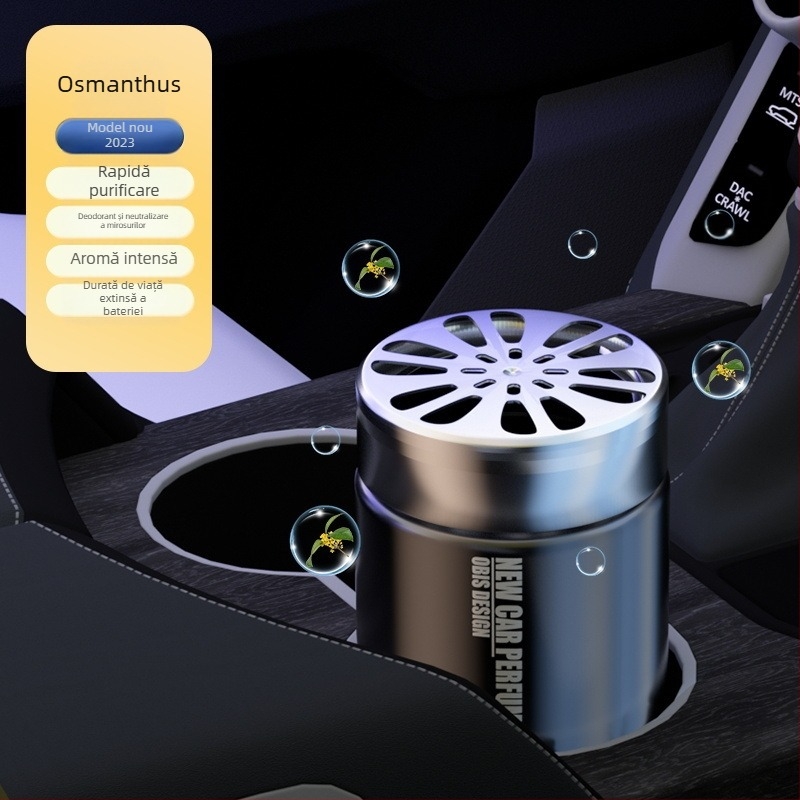 Balzam parfumat auto cu miros de Osmanthus, pentru scaun, durabil, parfum delicat, decorativ și elimină formaldehidă