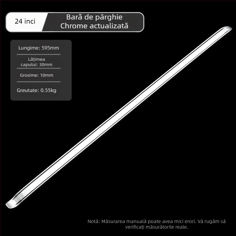 Unealtă de demontare a anvelopelor - crobară MIKUNI RG5024, oțel carbon, capete rotunde și plate, rezistentă la explozie, pentru mașină