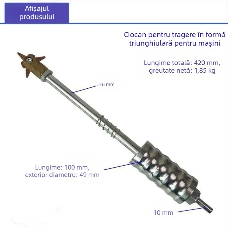 Set de unelte pentru denivelări în tablă metalică pentru mașini — trăgătoare și ciocane, colecție de unelte pentru repararea denivelărilor (Brand: Altul; Material: Altul; Domeniu de aplicare: Implicit)