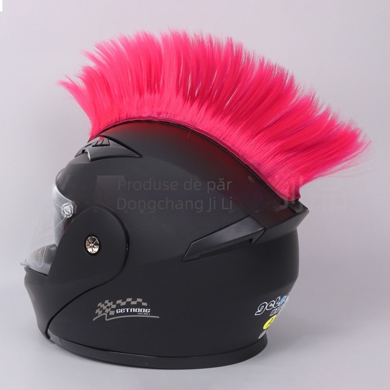 Perucă tip cască, cu fir rezistent la temperaturi înalte, lungime scurtă, model TKJF, accesoriu decorativ