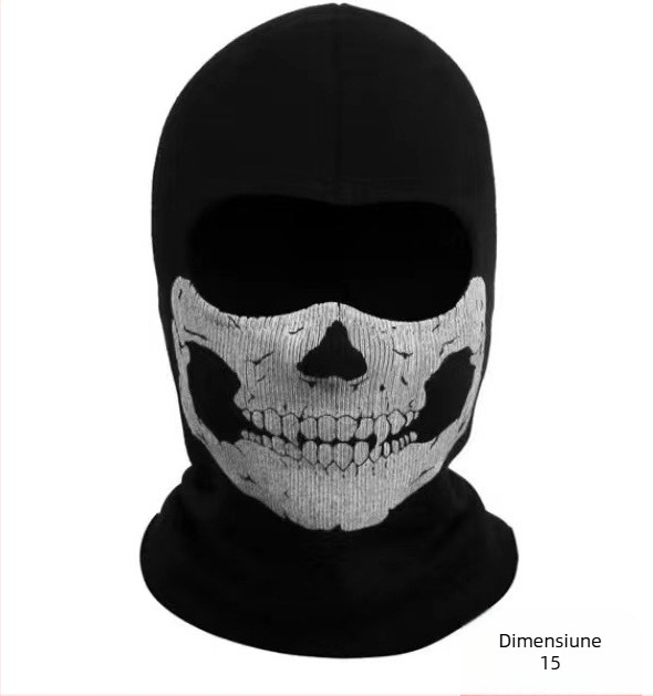 Mască de ciclism, țesătură stretch rib, brand Liruida, unisex, fără personalizare