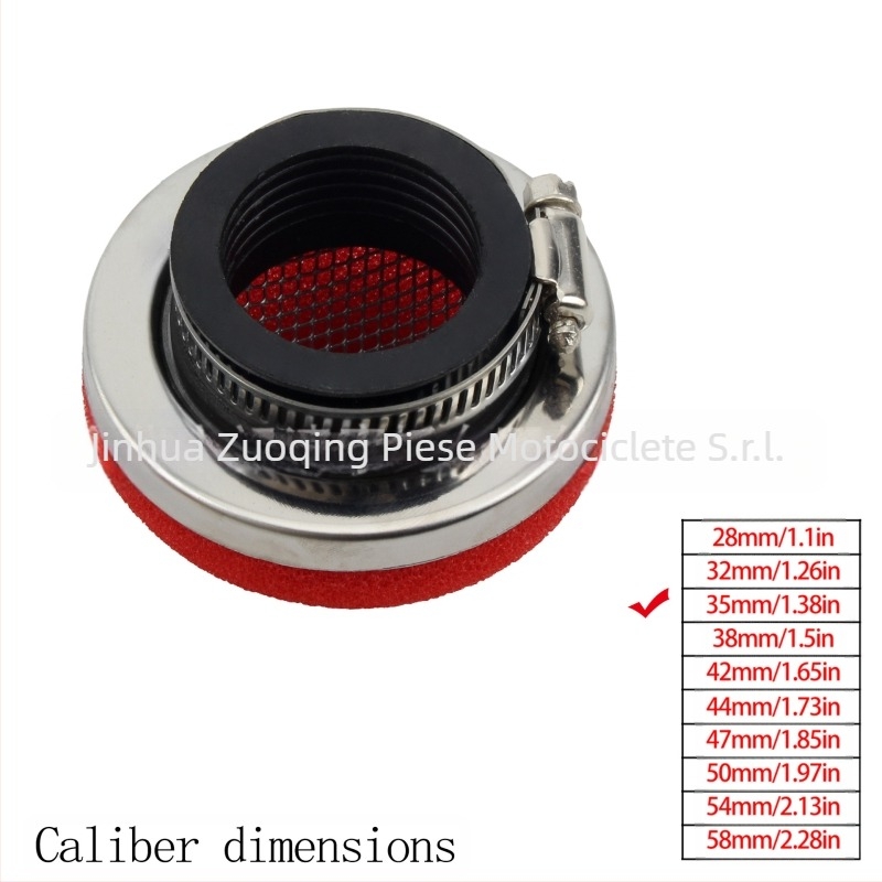 Filtru de aer pentru motocicletă ZUQING AF117, din burete, pentru off-road pocket bikes de 47cc/49cc