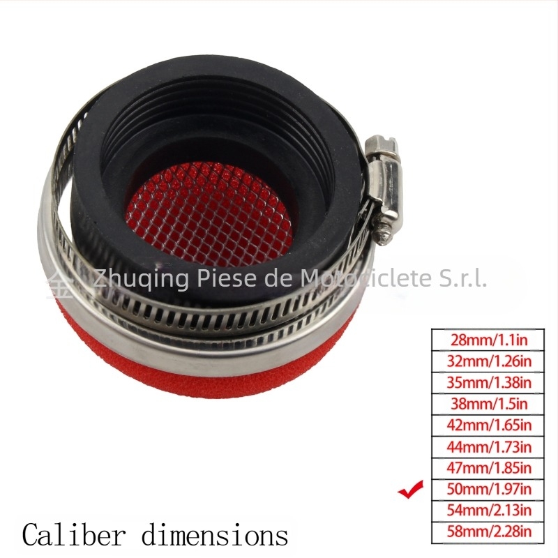 Filtru de aer pentru motocicletă ZUQING AF117, din burete, pentru off-road pocket bikes de 47cc/49cc