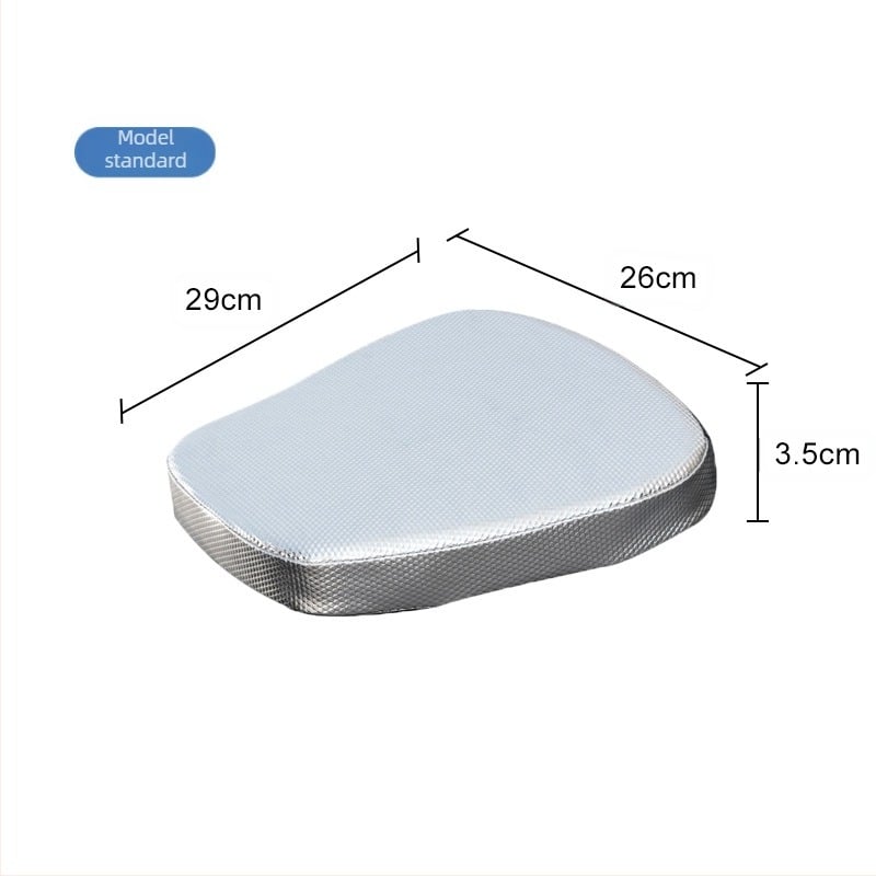 Perna de șezut pentru vehicule electrice, ridicată, cu absorbție a șocurilor, burete gros, PVC + burete, potrivire universală