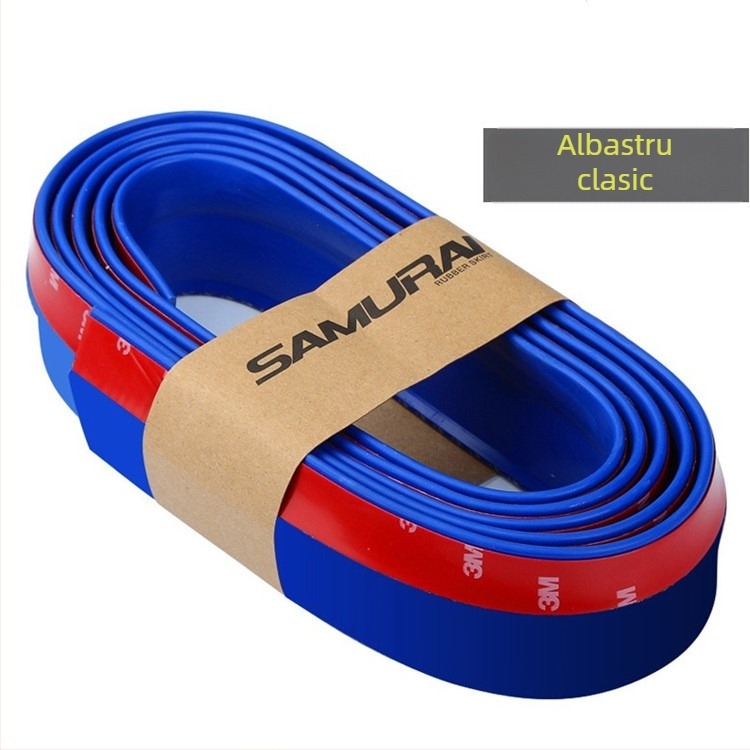 Bandă de cauciuc pentru buza frontală anti-coliziune – potrivire generală, material: cauciuc, model: buza frontală