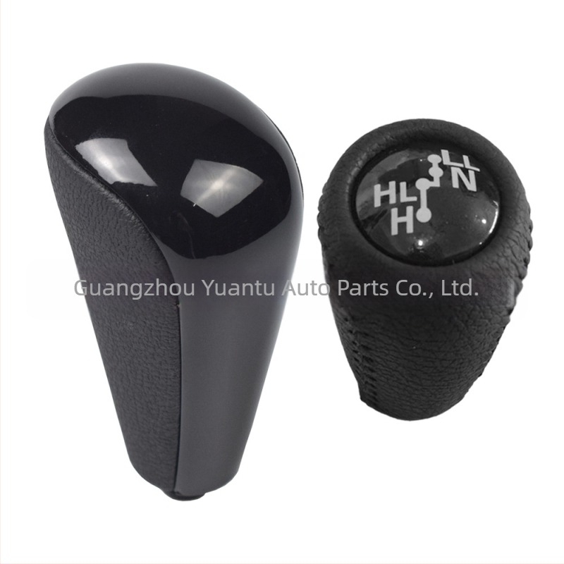 Buton schimbător de viteze din piele pentru Toyota Prado LC120 2003-2009, transmisie automată, Kangmen Auto Parts