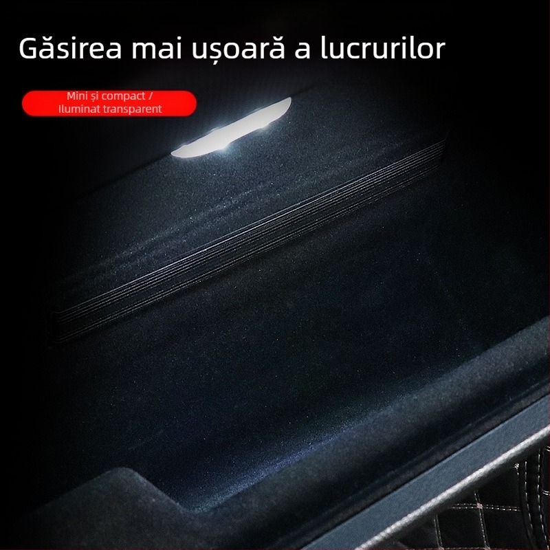 Iluminat pentru plafon și interiorul mașinii cu senzor inductiv, instalare fără cabluri — model zmd-1, putere 3W, tensiune 5V