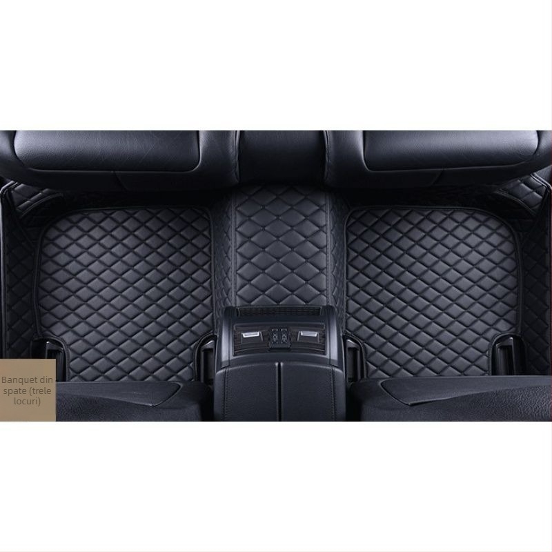 Covor auto pentru șofer, din piele, cu logo imprimat, Peugeot 301