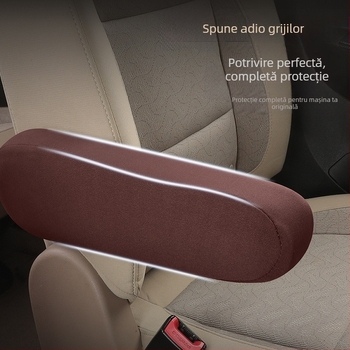 Husă pentru cotieră auto, țesătură elastică, practic, universal, origine Zhejiang, brand Jun zichen