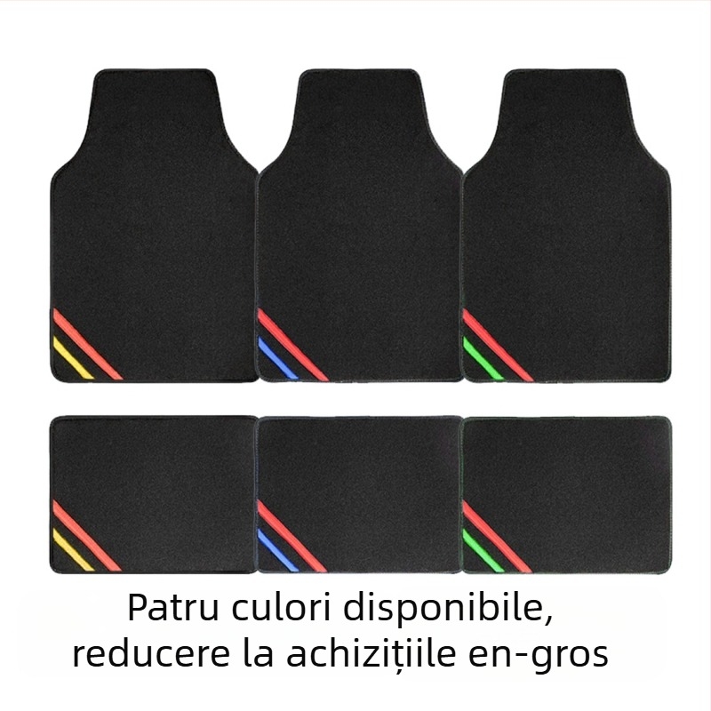 Covoraș universal din velur pentru mașină – rezistent la uzură, ușor de curățat, protecție pentru toate cele patru sezoane; brand Magica; potrivit pentru modele universale de vehicule; personalizare disponibilă