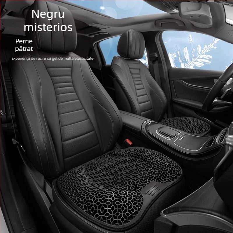 Peng Mei pernă gel pentru scaun auto – universală pentru toate anotimpurile, ventilată și respirabilă