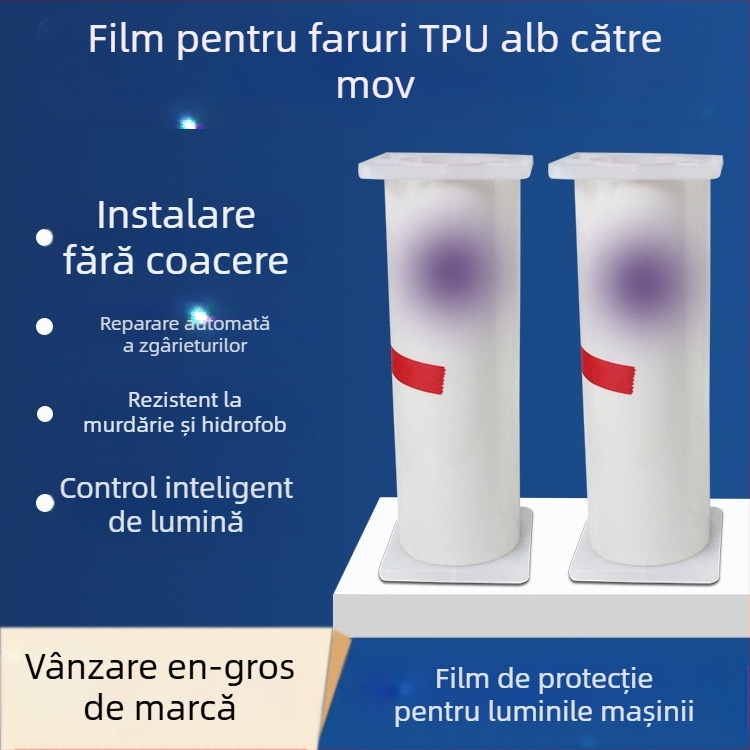 BEIJIGUANG film TPU pentru faruri și stopuri auto — autoreparabil, protecție împotriva zgârieturilor