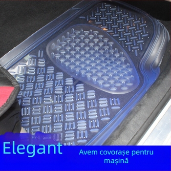 Covoraș universal pentru podea auto, impermeabil PVC, compatibil cu majoritatea modelelor, personalizabil