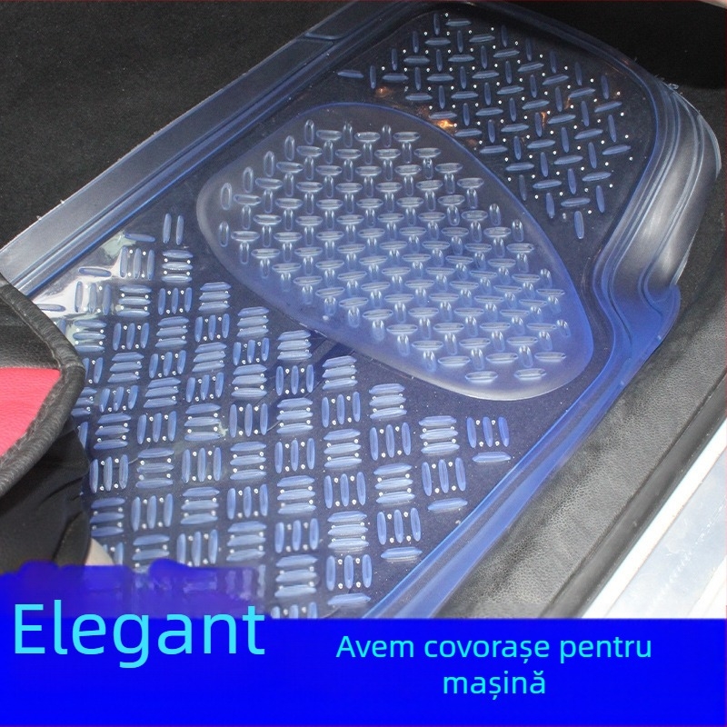 Covoraș universal pentru podea auto, impermeabil PVC, compatibil cu majoritatea modelelor, personalizabil