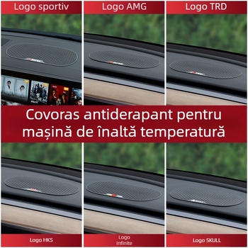 Covoraș anti-alunecare pentru bordul mașinii — PVC material; DI Paul; fără logo; marcă privată autorizată