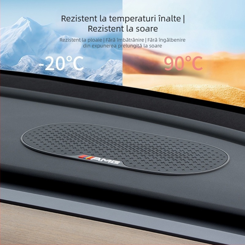 Covoraș anti-alunecare pentru bordul mașinii — PVC material; DI Paul; fără logo; marcă privată autorizată