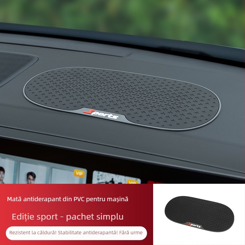 Covoraș anti-alunecare pentru bordul mașinii — PVC material; DI Paul; fără logo; marcă privată autorizată