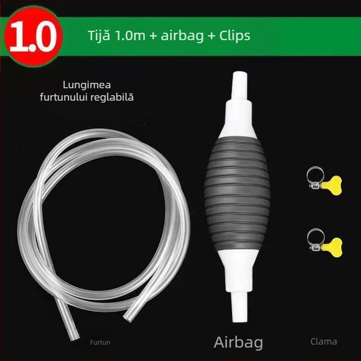 Mașină de aspirație a uleiului, acționare manuală, universală pentru autoturisme, marca Tianshun