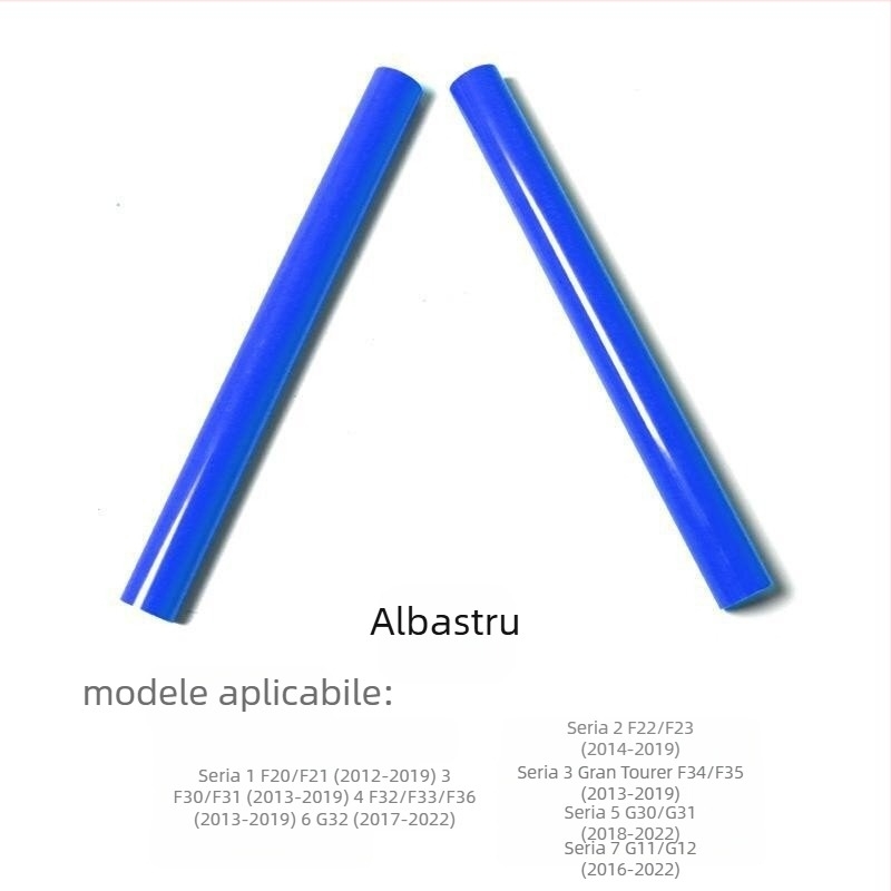 Benzi decorative autoadezive din PET pentru bara centrală a grilei față BMW – compatibile cu Seria 3, GT, Seria 5 și Seria 1/2/4/6/7, X3/X4