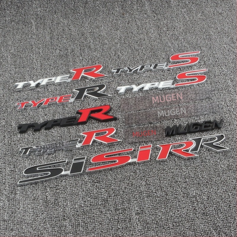 Etichetă/emblema auto 3D metal pentru Honda Fit/Lingpai/Civic – brand Three-group flag, fără personalizare