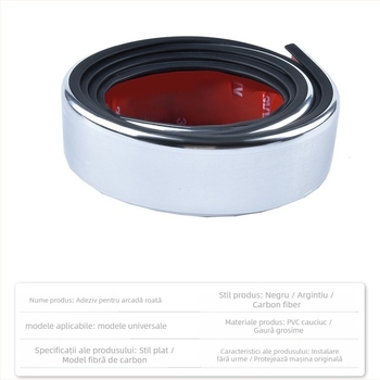 Delano bandă PVC de protecție a aripilor, modelul 04, pentru modele generale de mașini