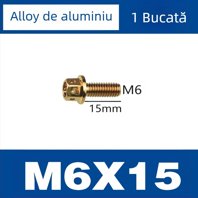 Șuruburi de retrofit pentru carena față a motocicletei electrice — șuruburi din titan, piulițe antiderapante, potrivire universală, model M217, brand Cfan