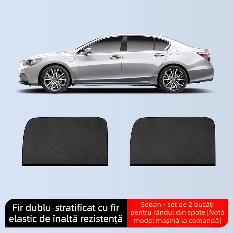 Plasă anti-țânțari pentru geamul mașinii – Material: plasă; Destinație: ferestre auto; Brand: Baby Elephant