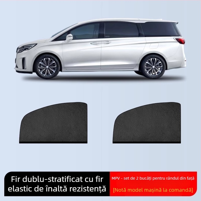 Plasă anti-țânțari pentru geamul mașinii – Material: plasă; Destinație: ferestre auto; Brand: Baby Elephant